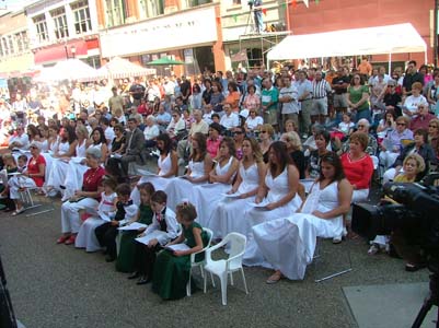 Scene from the West Virginia Italian Heritage Festival